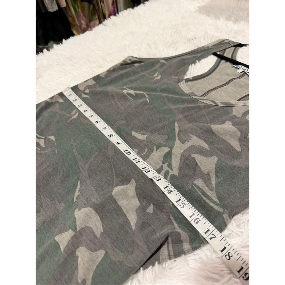 Pam & Gela Racerback Cotton Mini Dress in Camo Large - Picture 4 of 7